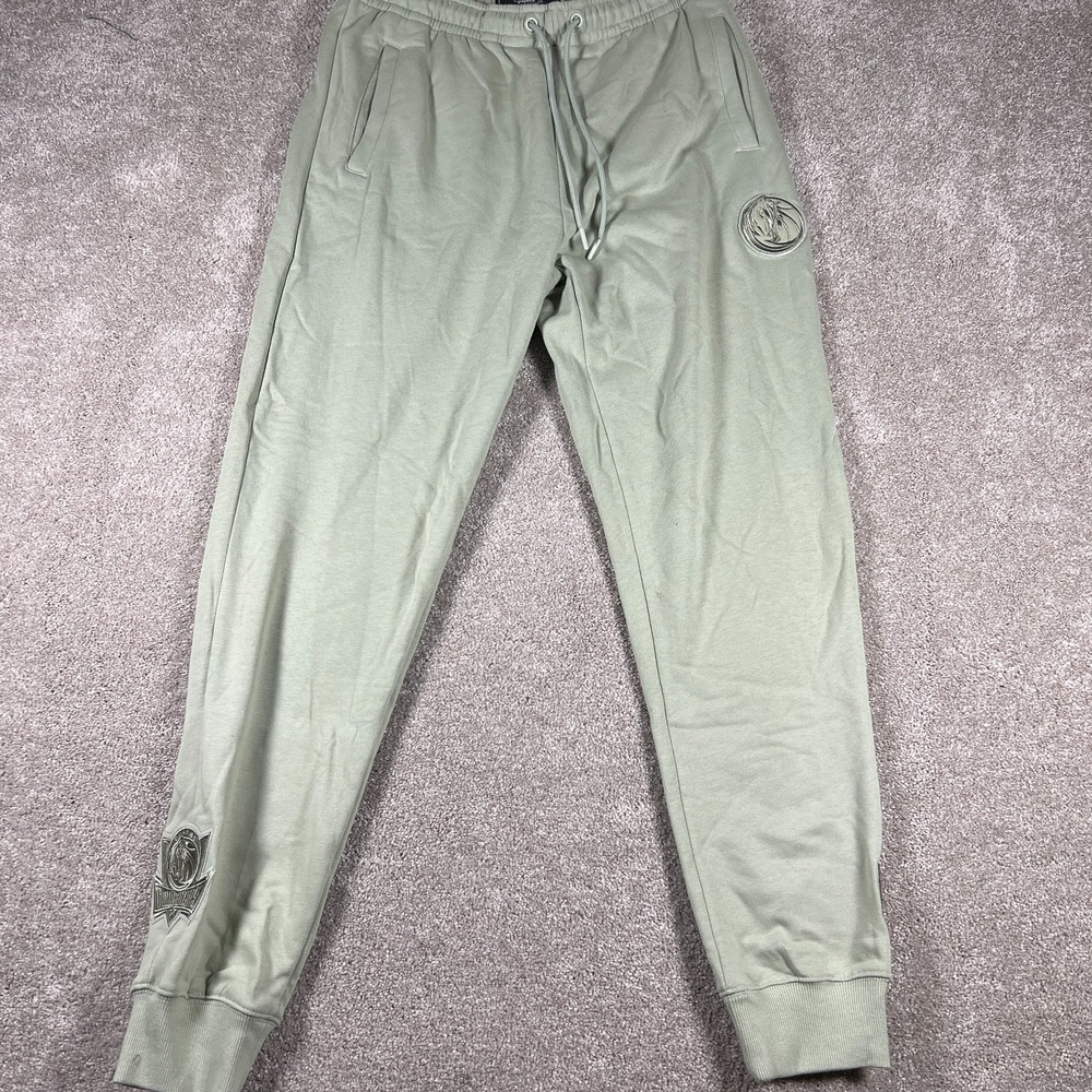 Pro Standard Womens Medium Light‎ Green NBA Dallas Mavericks Sweatpants NWT